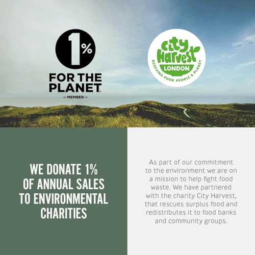 BLACK + BLUM Edelstahl Teller Set 4-teilig | Ø 26,5 cm | Camping Geschirr Set 4 Personen inkl. Bambusbrett und Gurt | Leichte & Stapelbare Camping Teller | Spülmaschinengeeignete Outdoor Teller