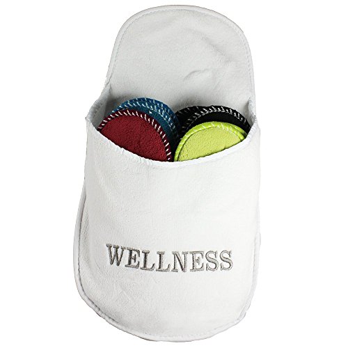 Com-four - Set di pantofole per ospiti in una