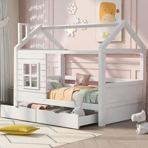 Trdlpyn Letto per bambini, 90 x 200 cm, con rete