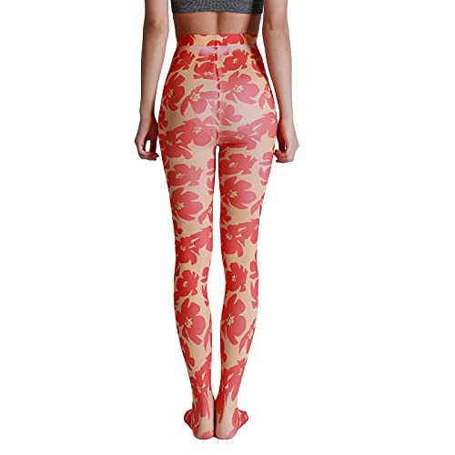 Image of Sahabowi Women Tights, Sheer High Waist Pantyhose, Vintage Control Top Stockings