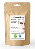 VITASCOUT Hyaluronsäure Kollagen Coenzym Q10 Komplex – 360 Kapseln – mit Vitamin C aus Acerola, Biotin, Zink, Selen, Mangan – Laborgeprüft
