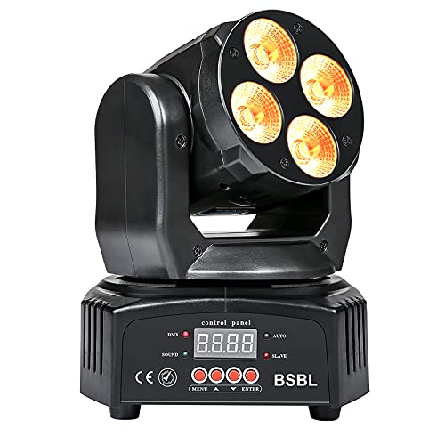 50W Rgbwa+Uv 6 In 1 Moving Head Lighting Dj Lights Sound Active Led Wash Stage Lights Professional Dmx 16/18Ch Disco Lights For Party Ktv Pub Bar Show Wedding Ceremony... #TOP3