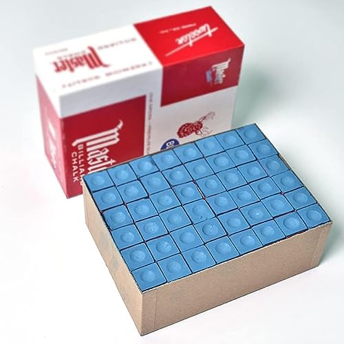 Craie de billard triangulaire pour procede et pointe de queue - Boite de 144 pieces - 2