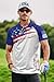 Man Funny Patriot Polo T USA Flag Polo Shirt Fashion July 4th Polo Top Star and Flag Traveling Golf Polo M