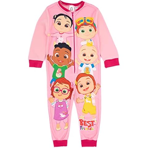 CoComelon Pink Girls Onesie PJs Cover