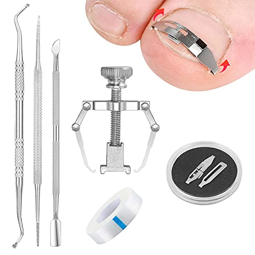 Homesen Kit de Ferramentas de Unha Encravada Tratamento de Unhas Ferramentas de Pedicure Correção de