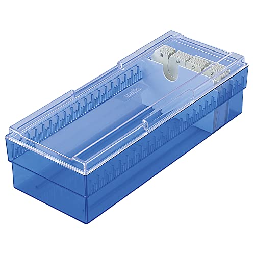 セキセイ ネームカードボックス クリアブルー CB-700-18