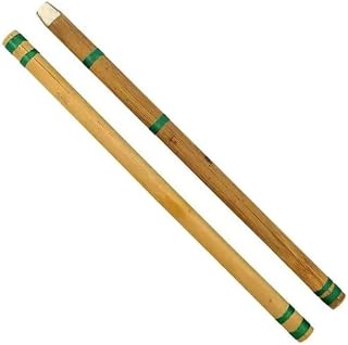 GIRLYZ ATTIRE Bamboo Flute Bamboo Piccolo Bamboo Musical Instrument Traditional Musical Instruments Birthday Gifts, Janmastami Kanhaji Basuri, (Pack of 1)