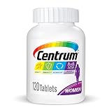 Centrum Multivitamin Tablet for Women, Multivitamin/Multimineral Supplement with Iron, Vitamin D3, B