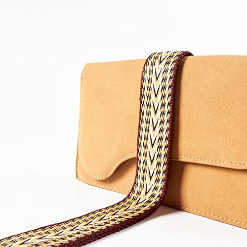 Image of TANOSII Wide Purse Strap Adjustable Replacement Shoulder Crossbody Strap Handbag Strap