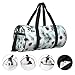 Pine Cone Pattern Travel Duffel Bag Large Weekender Overnight Bag Fashion Sports Gym Bags