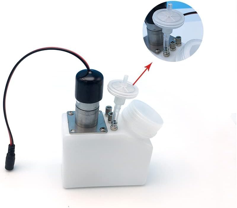 1Set 250ml Ink Tank Stirrer Motor Filter Circulation CISS L1800 Printer DTF UV Printer White Ink Tank with Power Tank