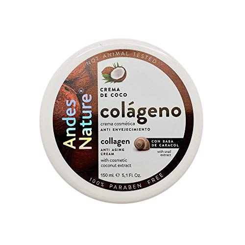 Collagen Anti Aging Cream with cosmetic Coconut Extract 5.1 fl oz