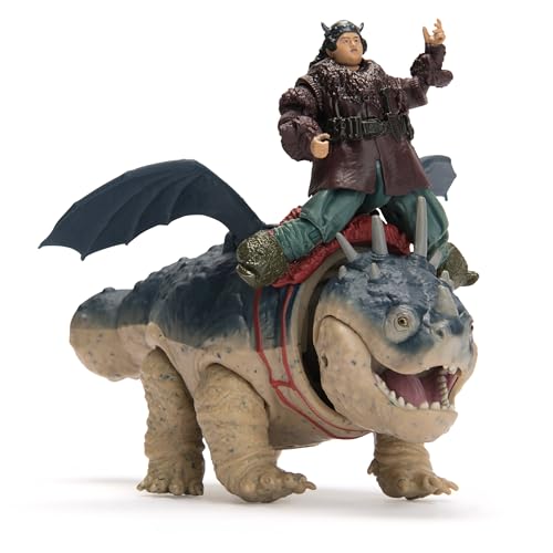 Miniatura 7 de Dreamworks Dragons - Pack Figura Dragón y Vikingo: Gronkel y Patapez de Cómo Entrenar a Tu Dragón - Figuras de Acción Articuladas - Juguetes Niños 4 Años + - Regalo Niño 4 Años +