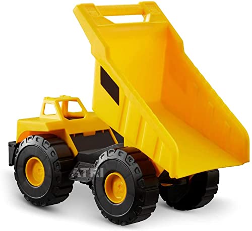 EUPHORIA Plastic Unbreakable Construction Big Size Dumper Building Engineering Friction Vehicle Truck Toy for Kids 3 + Years (Yellow) (B0DH518QYK) Amazon Price History, Amazon Price Tracker