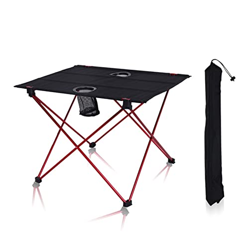 Table pliante légère robuste avec sac de poche latérale de camping - 4