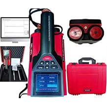 Integrated Rebar Locator Concrete Rebar Scanner Reinforcement detector with Range 6mm-90 mm 7mm-200mm USB Interface for Steel Bar Thickness Waveform Network Profile Multi-Mode Detection