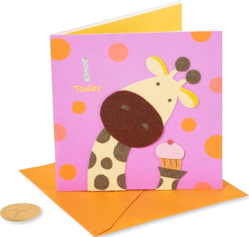 Image of Papyrus 1st Birthday Card (Hugs and Kisses)