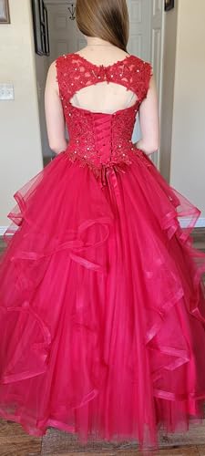 Image of QXMYOO Ball Gown Quinceanera Dresses Sweet 16 Prom Party Princess Dress for Teens