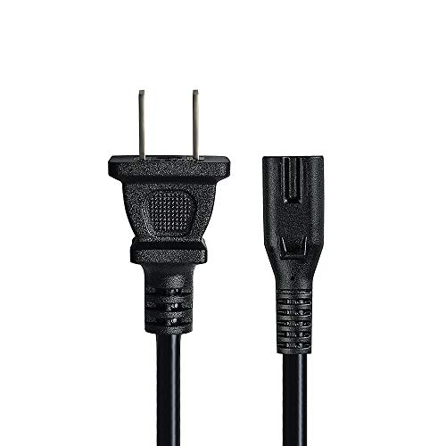 2Prong 18AWG Printer Power Cord Cable Compatible HP OfficeJet Pro 8710 8720 6978