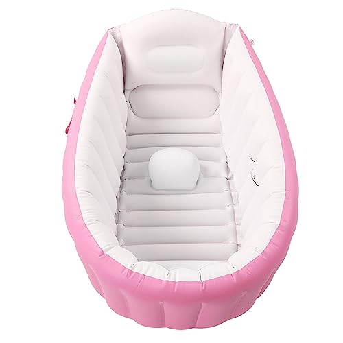 Baignoire gonflable pour bébé compacte idéale pour la cabine de douche