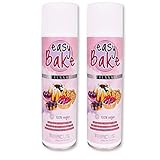 Backtrennspray, Backspray, Back-Trennmittel, veganes Trennspray zum Backen – Backtrennspray für alle Backformen – ABACUS Backtrennspray 2x 200 ml (7626.2)