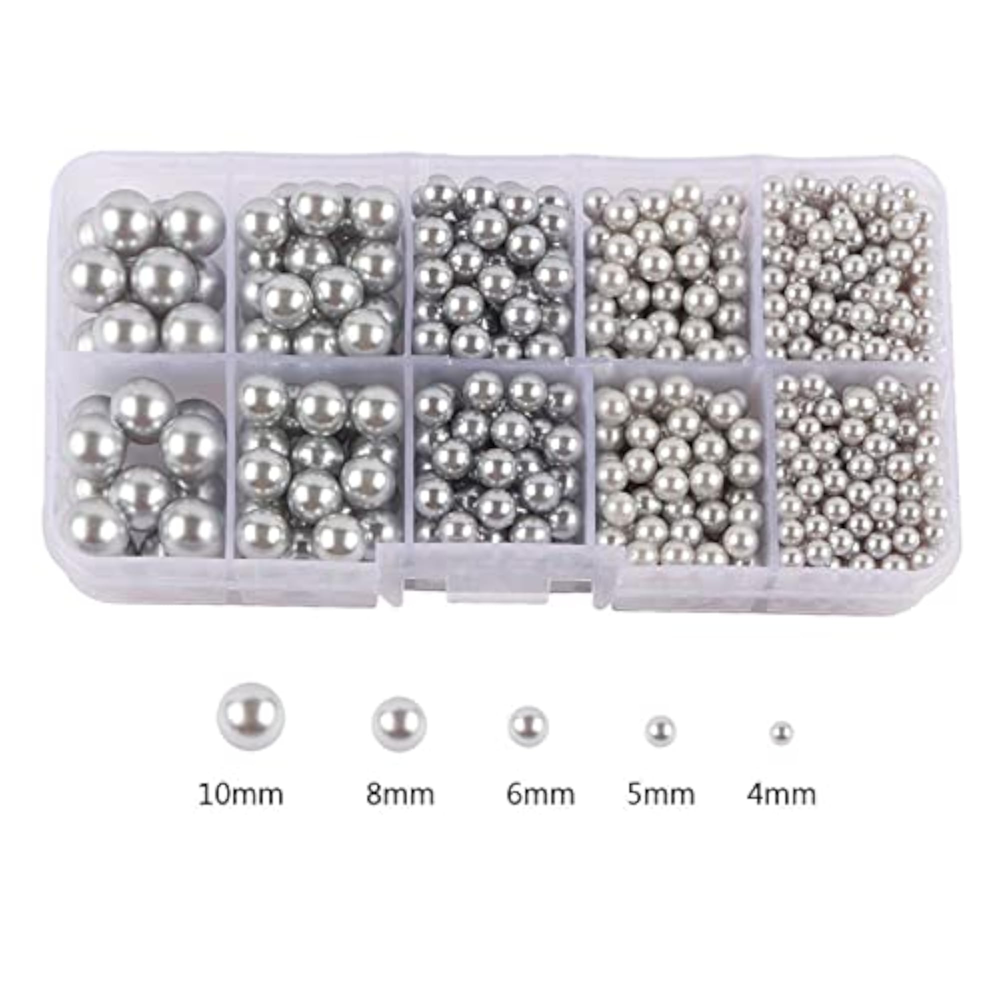 Artificial Pearl Beads No Hole for Crafting and Decoration