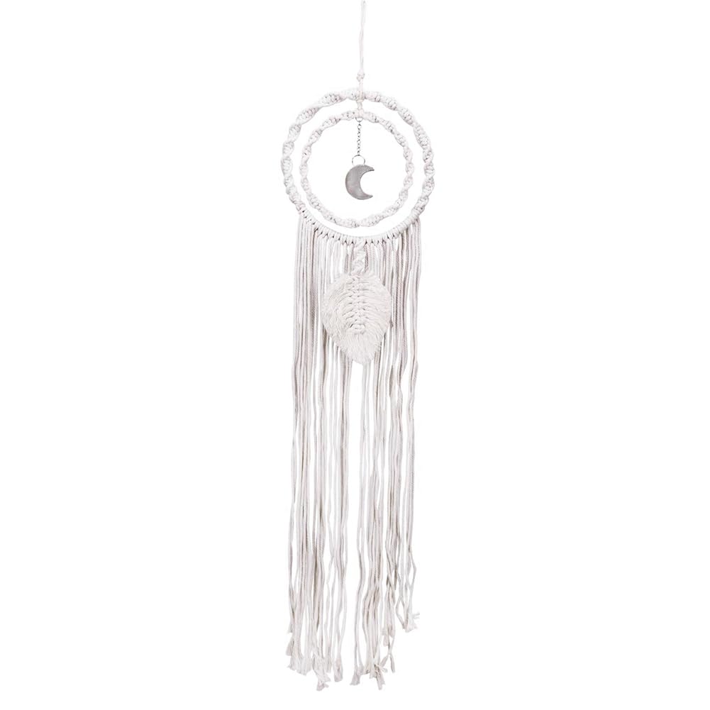 CTRLZS Dream Macrame Dream Catcher, Large Boho Wall Hanging, Nursery Decor Gift for Kids Bedroom Home Decoration