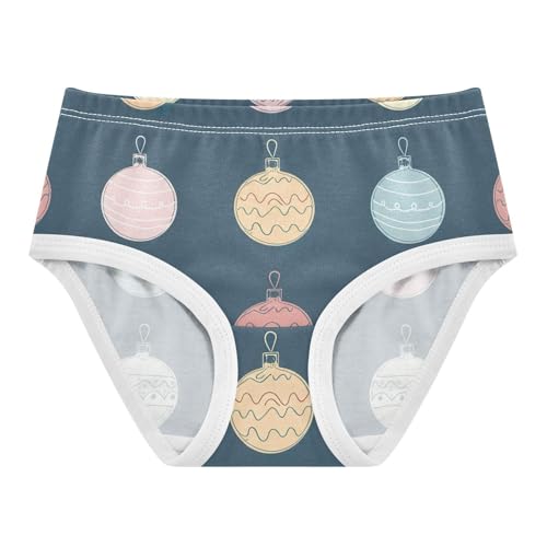 Pastel Christmas Lights Toddler Underwear Floral 2t Cotton Girl Panties Cute Florals Kids Undies Briefs