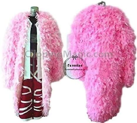 Amazon Co Jp コスプレ衣装 One Piece ワンピース ドンキホーテ ドフラミンゴ 王下七武海風 ウィッグ 靴別売り コスチューム 変身 仮装 ステージ服 舞台 ハロウィン クリスマス ホビー