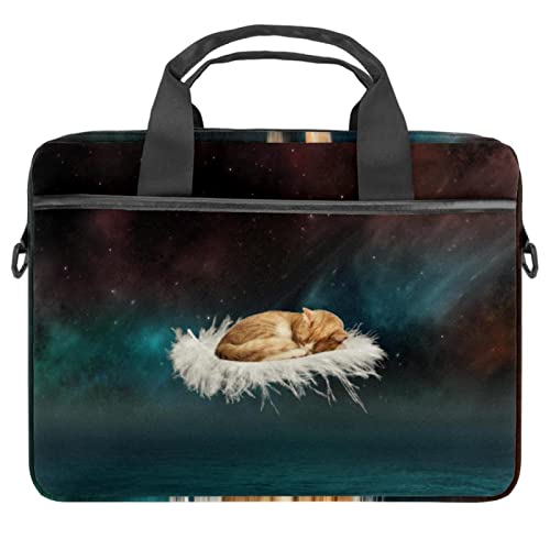 Crossbody maletín de diseño otoñal exclusivo para portátiles y tabletas de 13.3 pulgadas