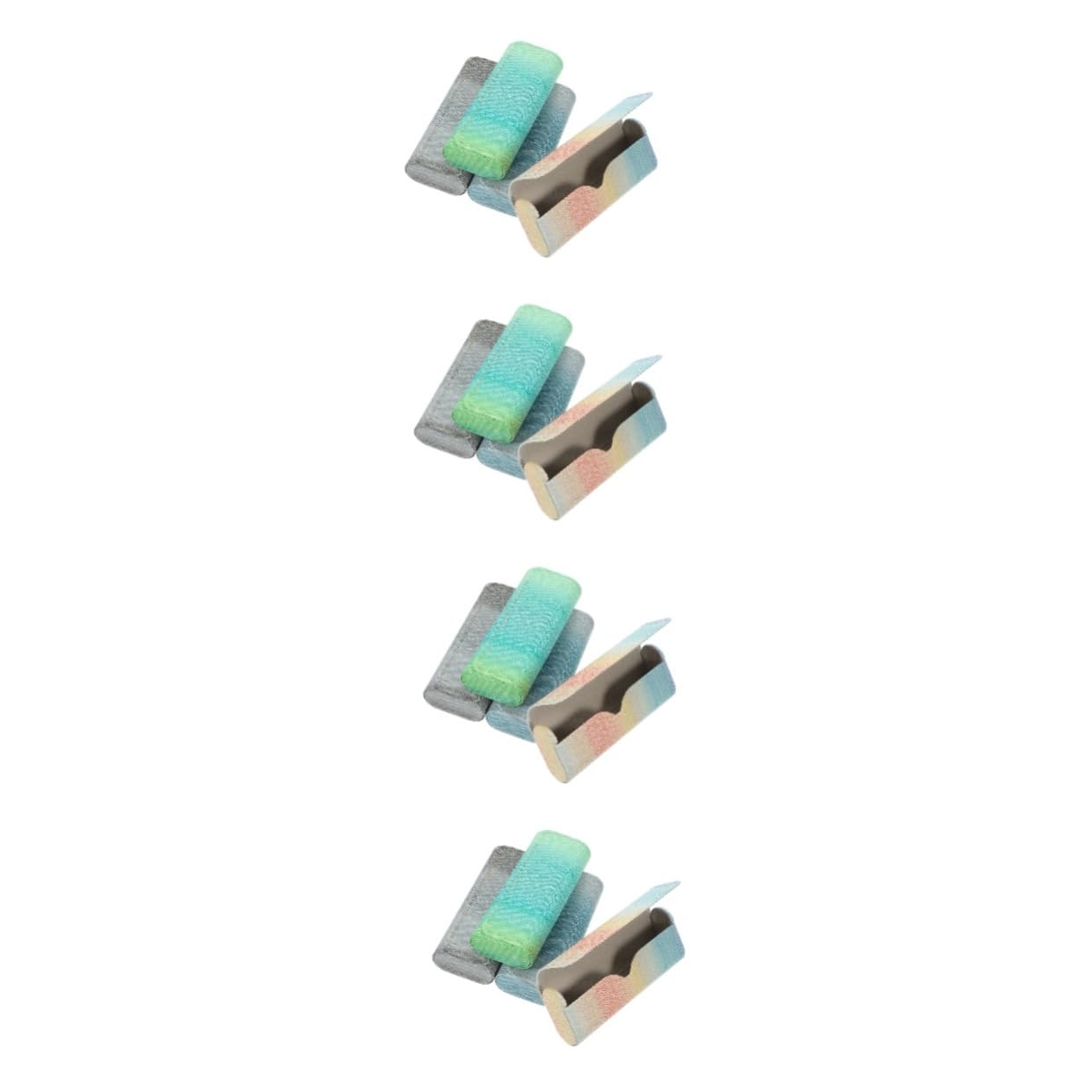 minkissy Scatola Porta Occhiali Casa Di Occhiali Trasportare Di Grandi Dimensioni Custodie Per Occhiali Portatili Custodia Per Occhiali Da Sole Da Donna Pu