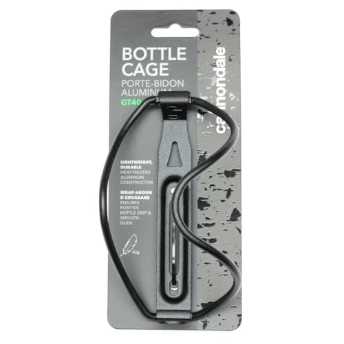 Cannondale GT-40 Left Side Water Bottle Cage - Black - CP5410U10OS