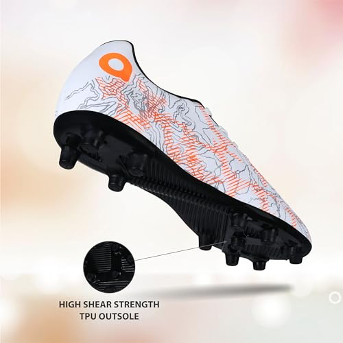 Image of Aivin Uplift 2.0 Football Stud |Lightweight Insole Provides More Comfort and Grip | PVC Synthetic Leather Excellent Ball Control and Tackling |Football Shoes for Men