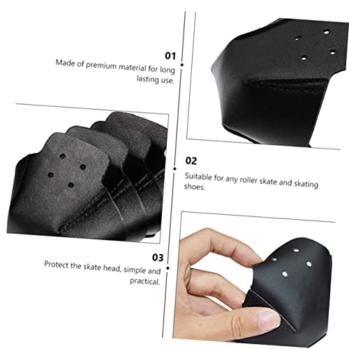 INOOMP 1 par de capas protetoras de patins para crianças, acessórios esportivos, protetores de dedo