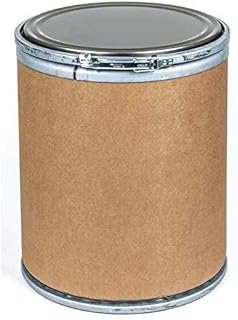 15 Gal Brown Fiber Open Head Transport Drum,210416883