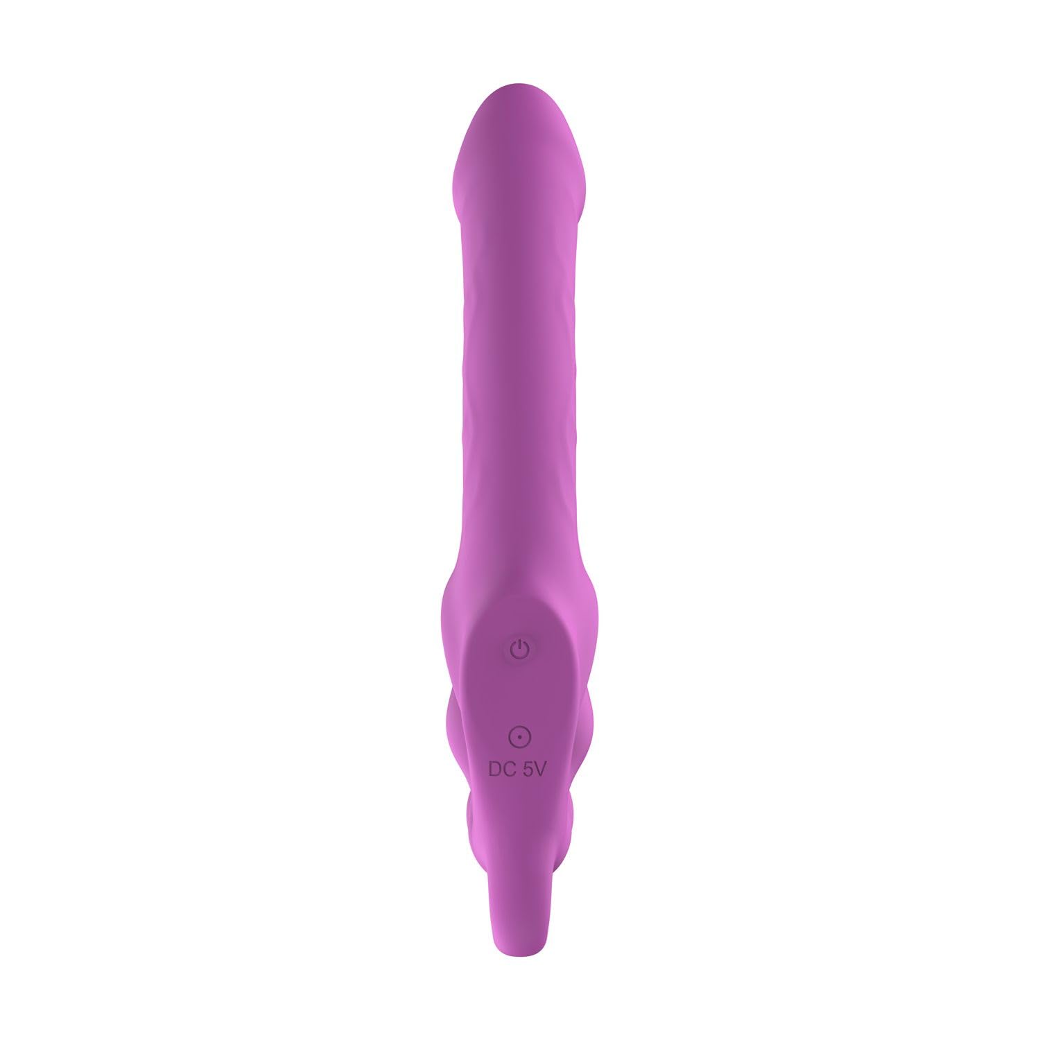 Teazers – Strapless Strap-On con plug anale – rosa