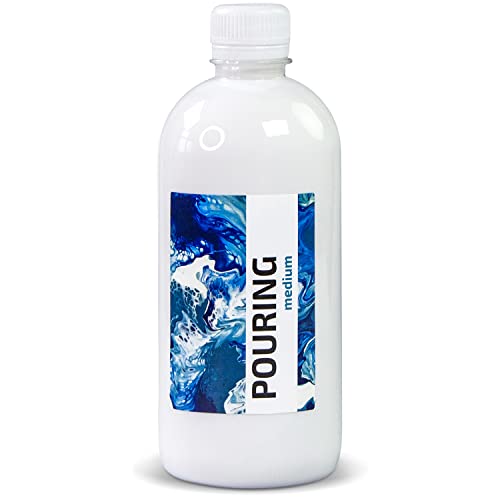 Acrylic Pouring 7 Artists Pouring Medium Per Acrilico 500 ml | Medium Per Colori Acrilici | Floetrol Medium Per Acrilico Pouring | Medium Acrilico | Pouring Medium | Floetrol Medium | Pouring Painting