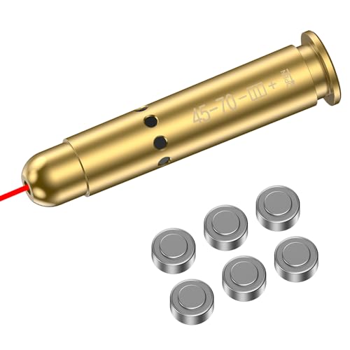 Wefuny 45-70 Bore Sight Special Red Laser Bore Sighter Red Dot Boresig
