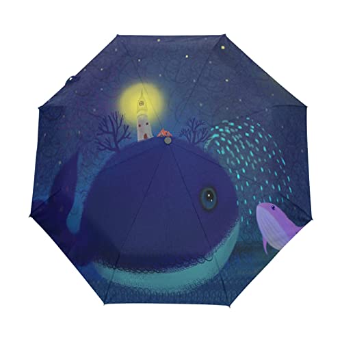Parapluie pliant pour voyager léger avec les enfants sous la pluie ou à la plage