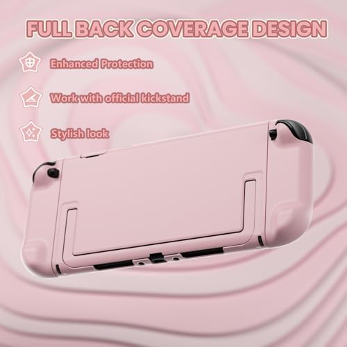 PlayVital Protective Case for Nintendo Switch 2 - Cherry Blossoms Pink - 5