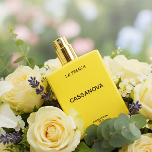 Image of La French Cassanova Unisex Perfume 50ml | Long-Lasting Perfume for Men & Women | Premium Fragrance with Citrus, Floral & Musk Notes | Elegant Perfume for Special Occasions