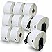 BETCKEY - 10 Rotoli DK11208 Etichette Compatibili per Brother, 38mm x 90mm, 400 Pezzi Etichette Adesives Utilizzate per Stampanti Etichette Brother QL
