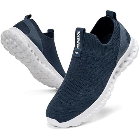 Sosenfer Men's Lightweight Breathable Casual Sneakers Cover