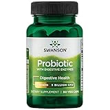 Swanson Probiotic with Digestive Enzymes 5 Billion Cfu 60 Veg Capsules