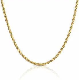 Colar Cordão Baiano Banhado a Ouro 18k