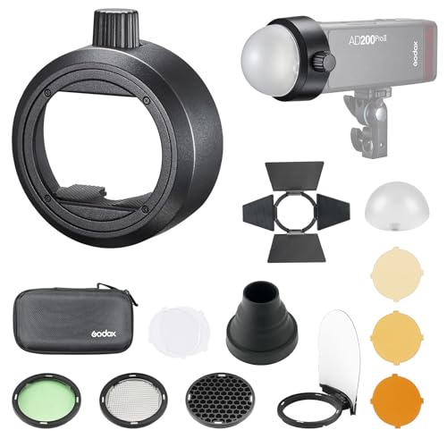Kit Godox AK-R1 et adaptateur S-R1 pour adoucir la lumière crue de votre flash