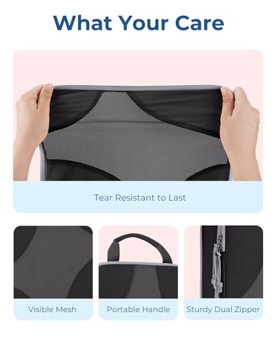 Image of Bagsmart Compression Packing Cubes, Travel Bag Cruise Ship Essentials