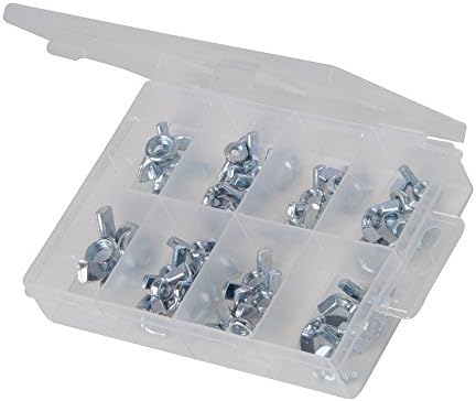 Fixman 613208 Wing Nuts Pack 40pce,Silver