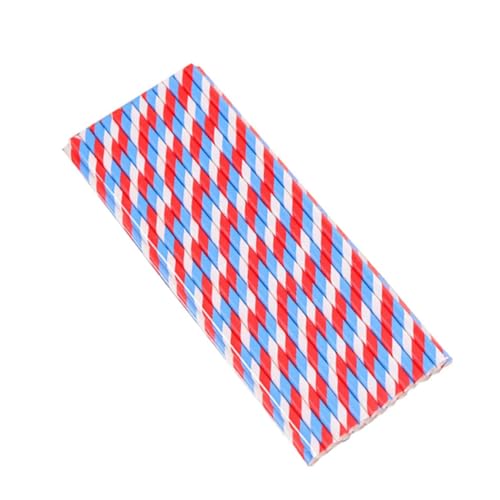 Veemoon 150 pitillos biodegradables de papel multicolor 19.7 cm miniatura 1